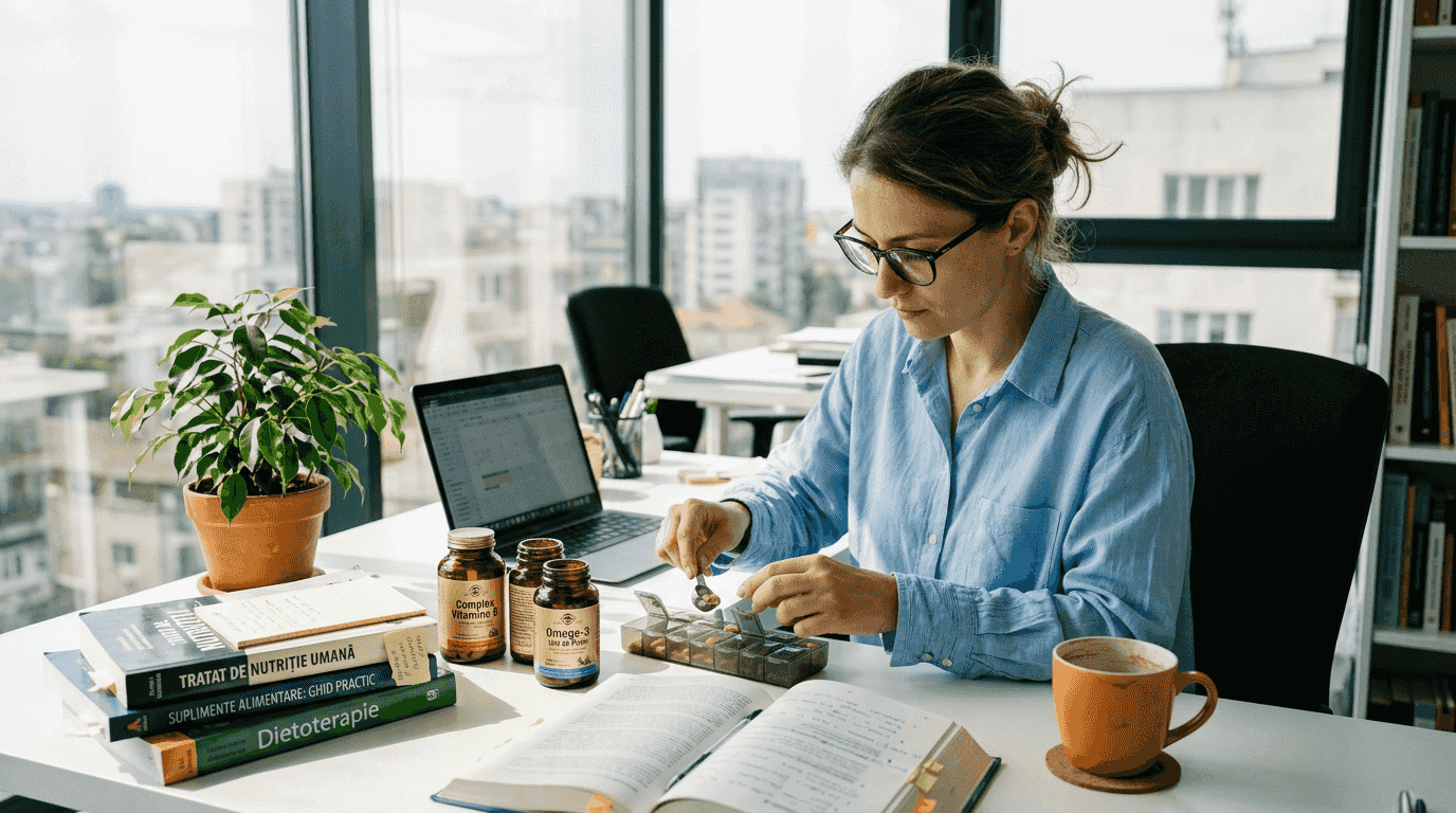 Nutriționistul analizează vitaminele esențiale pentru sănătatea creierului