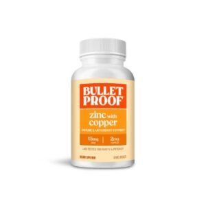 Supliment cu zinc și cupru în forme de zinc orotat și cupru bisglicinat pentru funcție cognitivă, metabolism energetic și imunitate
